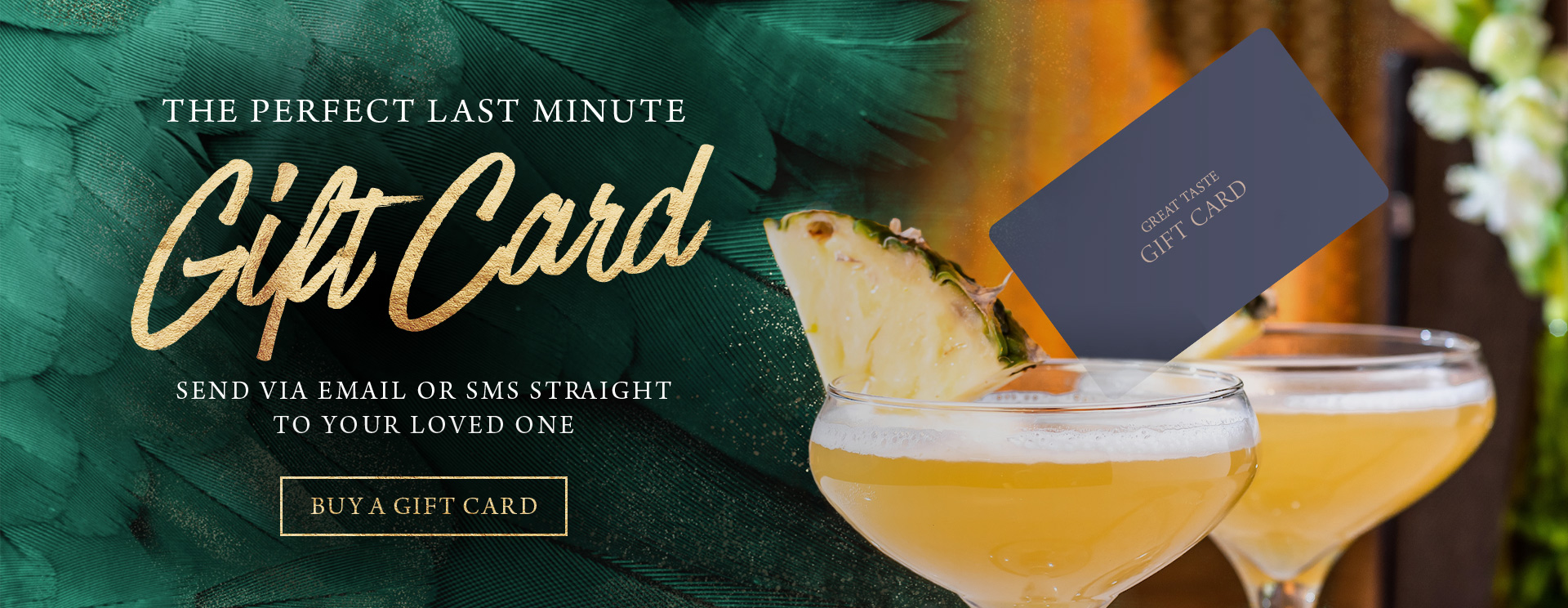 Give the gift of a gift card at The Botanist Bristol