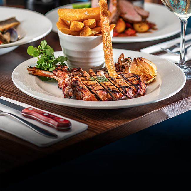 A La Carte menu at The Botanist Bristol