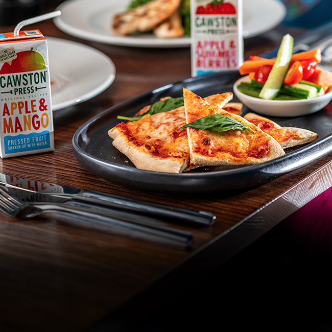 Children's menu at The Botanist Bristol