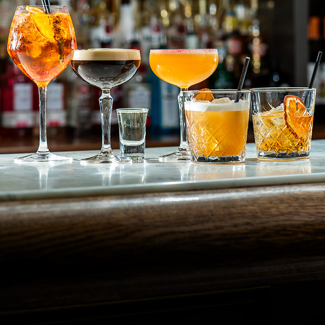 Wine & Drinks menu at The Botanist Bristol