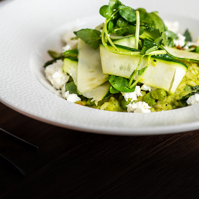 Vegan menu at The Botanist Bristol